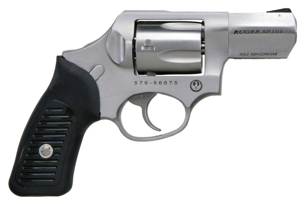 SP101 357 MAG DA REVOLVER 2.25" BBL BOBBED HAMMER Satin STS