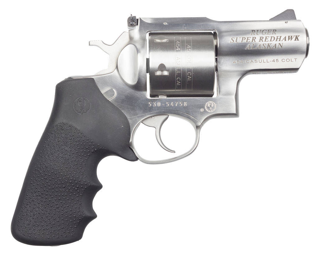 SUPER REDHAWK ALASKAN 454 CASULL DA REVOLVER 2.5 BBL Satin STS