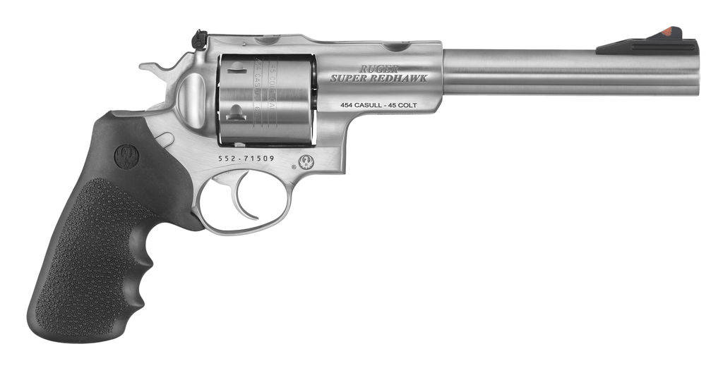 SUPER REDHAWK STANDARD 454 CASULL DA REVOLVER 7.5 BBL Satin STS