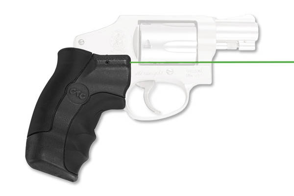 Lasergrips Laser Sight with Green Laser for S&W J-Frame Round Butt Revolvers