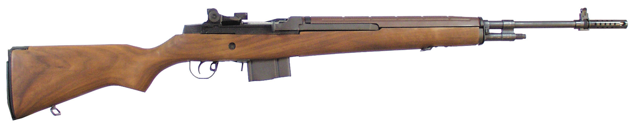 Springfield Armory M1A Standard Issue 308 Win Rifle 10rd Magazine 22" Barrel Walnut CA Comp