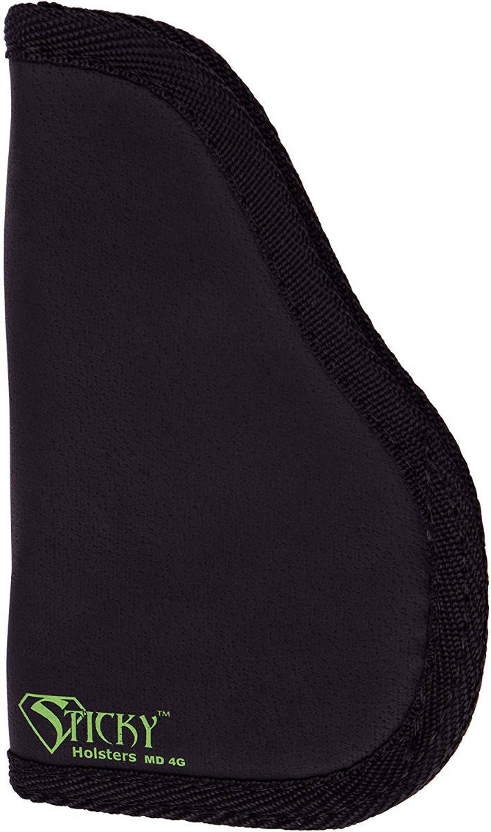 Sticky Holsters Gen 1 Medium Sticky Pocket Holster for 3.8" Sub-Compact Medium Frame Double Stack Autos with Laser Black Ambi
