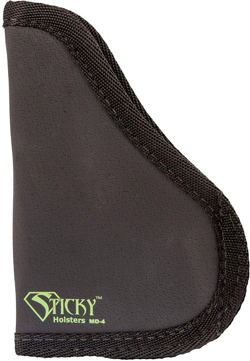 Sticky Holsters Medium Sticky Pocket Holster for 3.5" Sub-Compact Medium Frame Single Stack Autos with Laser Black Ambi