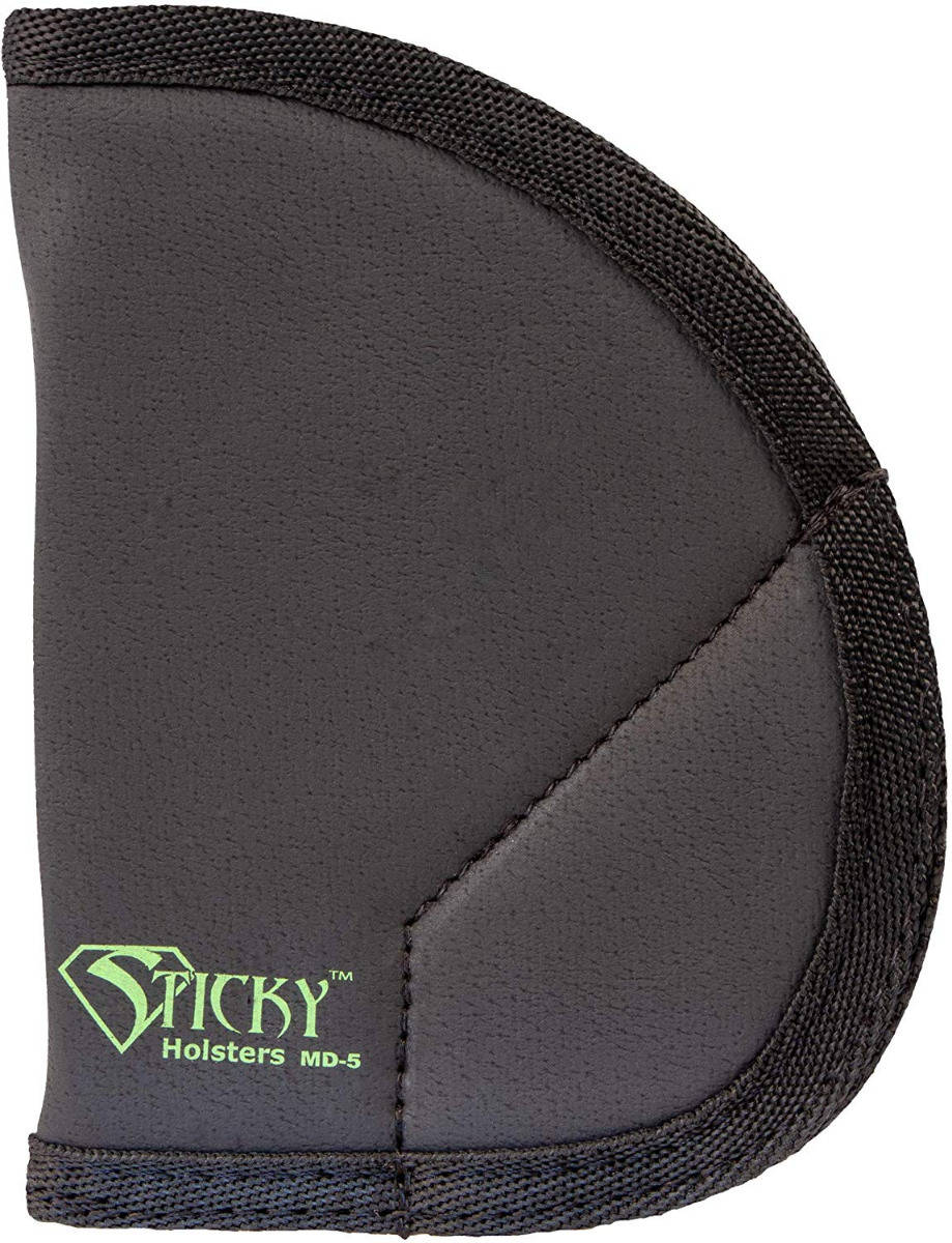 Sticky Holsters Medium Sticky Holster for S&W J Frame Revolvers Black Ambi