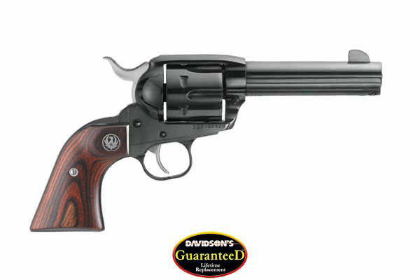 Ruger Vaquero Handgun .357 Mag 6rd Capacity 4.62" Barrel Blued with Wood Grip