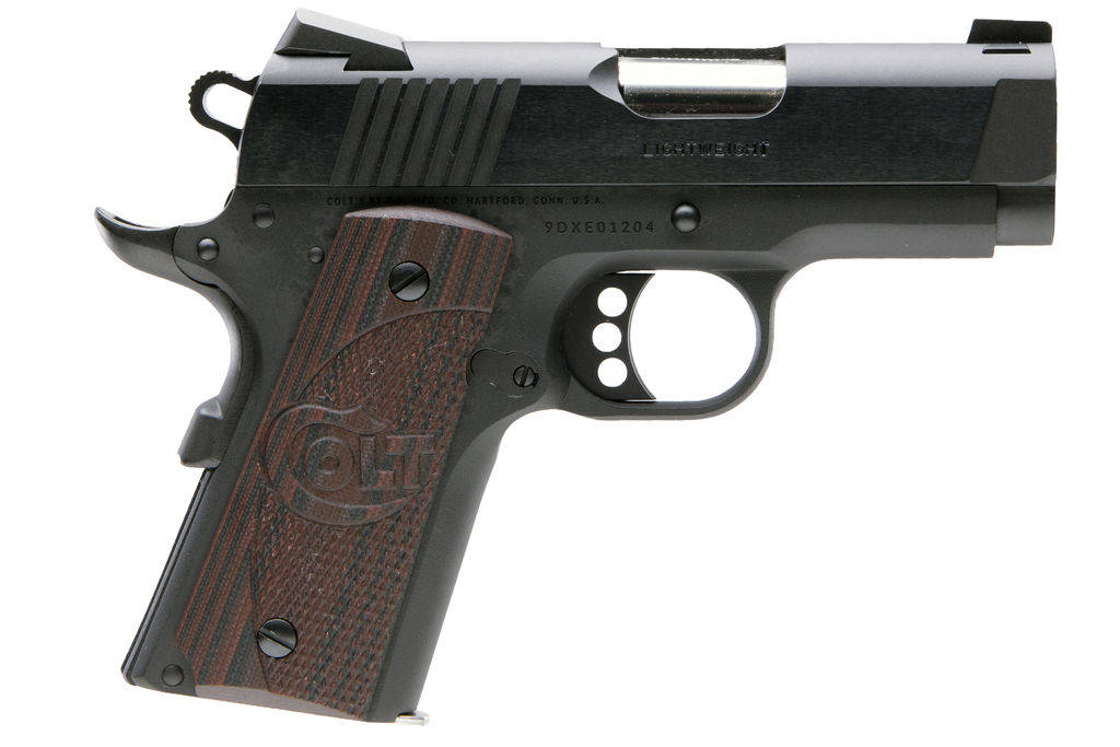 Colt Defender Handgun 9mm Luger 8rd Magazine 3" Barrel Anodize\Blued Finish