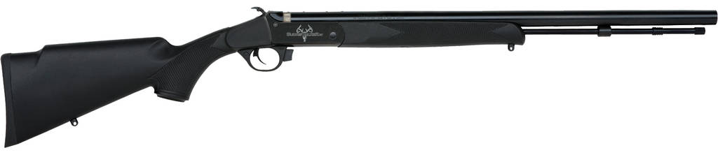 Traditions Buckstalker XT Muzzleloader - Synthetic Black/Blued No Sights