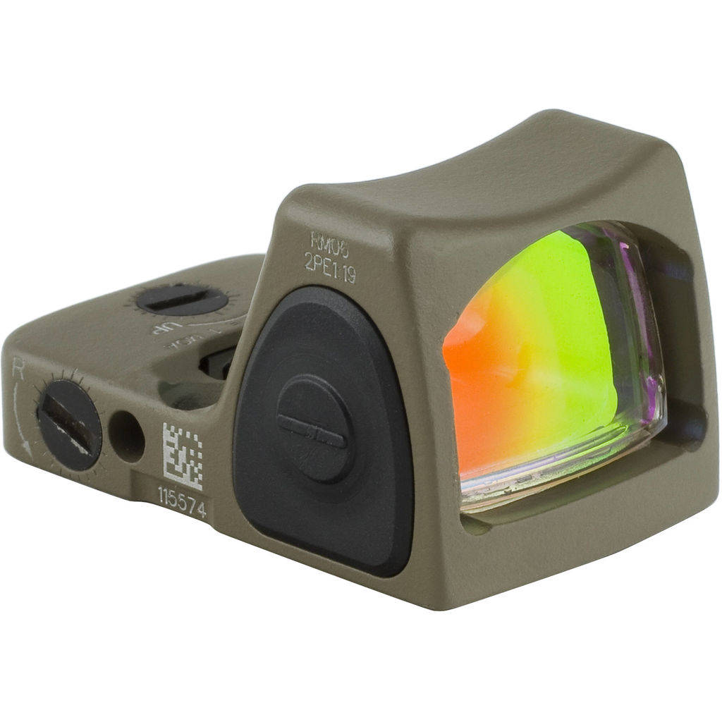 Trijicon RMR Type 2 Red Dot Sight 3.25 MOA Red Dot Illuminated FDE