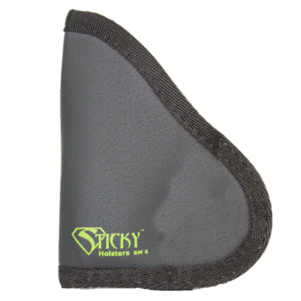 Sticky Holsters Small Sticky Pocket Holster for Glock 42 with Front Laser Black Ambi