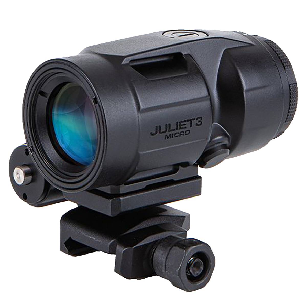 Sig Sauer Juliet3-Micro Magnifier - 3x22mm Push Button with Spacers Black