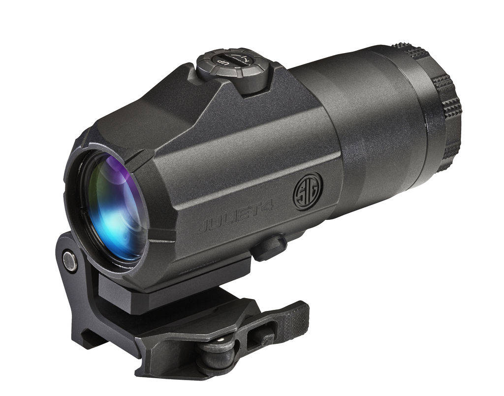 Sig Sauer Juliet4 Magnifier Module - 4x24mm CirclePlex Reticle - Black Matte