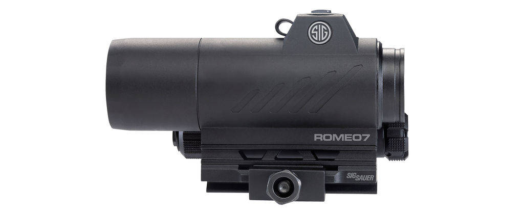 Sig Sauer ROMEO7 Full SIze Red Dot Sight - 1x30mm 2 MOA Red Dot Reticle M1913 Rail IF Black