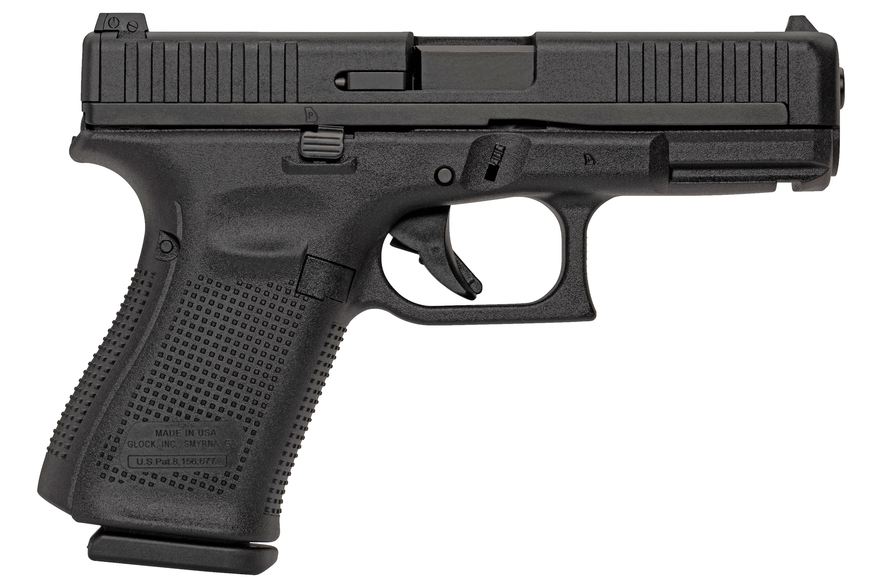 Glock 44 Gen 5 Compact Handgun 22LR 10/rd Magazines (2) 4.02" Barrel Black Adjustable Sites USA