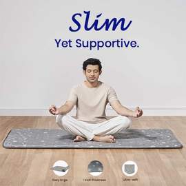 Featherfresh Foldable Slim Mattress for Yoga & Meditation