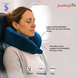 Featherfresh Memory Travel Pillow