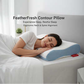 Featherfresh Contour Memory Foam Pillow