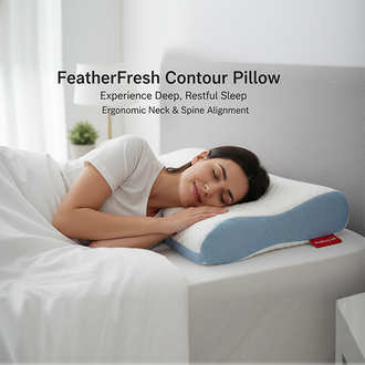 Featherfresh Contour Memory Foam Pillow