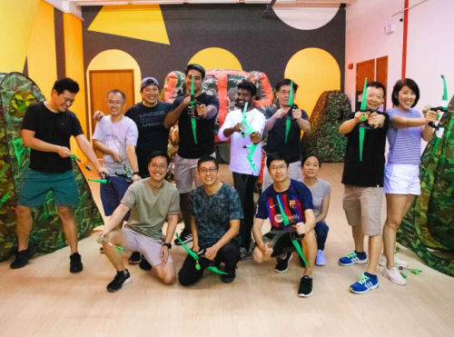 Combat Archery - 21st Birthday Ideas Singapore (Credit: FunEmpire)
