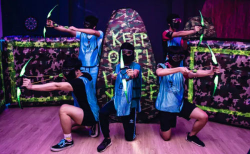 Teamwork - Archery Tag Singapore (Image retrieved from Archery Tag Sg)