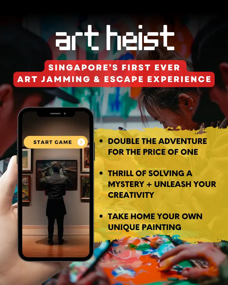 Art Heist - Art Jamming Escape Room Singapore