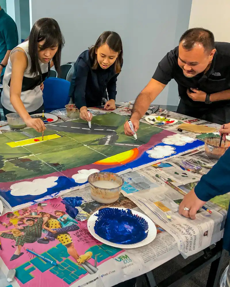 Team Building - Art Jamming Singapore