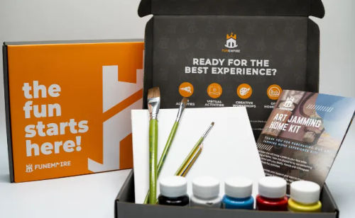 Art Jamming Canvas Home Kit - Best DIY Kit Singapore