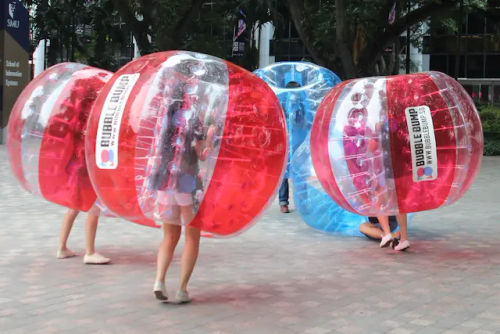 Outdoor Bubble Soccer fields