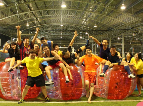 Bubble Soccer – Bubble up and get ready for a hilarious game of soccer!