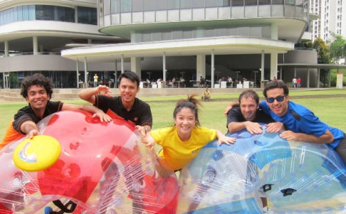 Bubble Soccer - Best Outdoor Team Building Activities Singapore