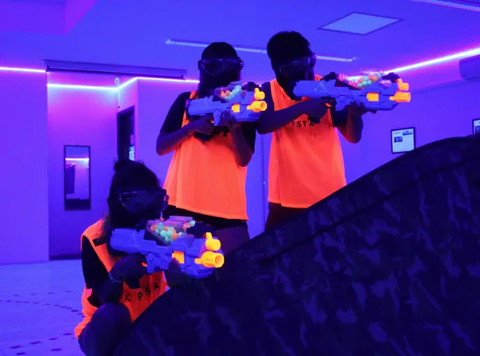 Bullet Strike (Indoor Nerf) – corporate team building activity in Singapore