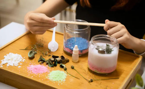 Soy Candle Making Workshop - Best Indoor Activities Singapore