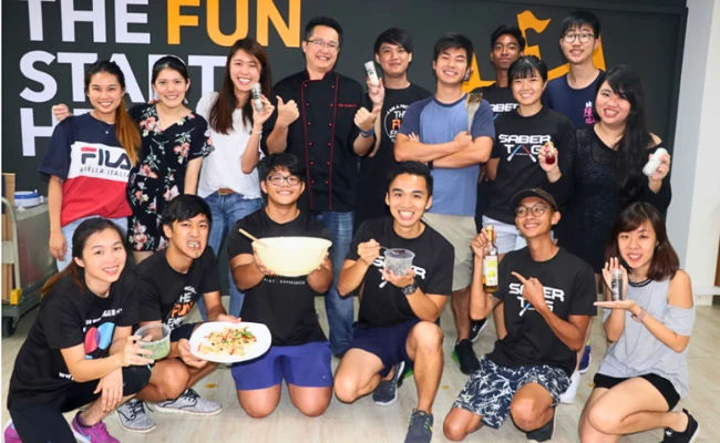 Cooking class team building Singapore corporate