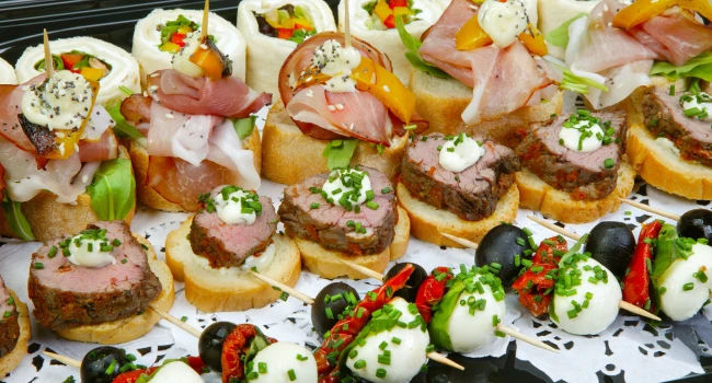 Savory Canapes Package