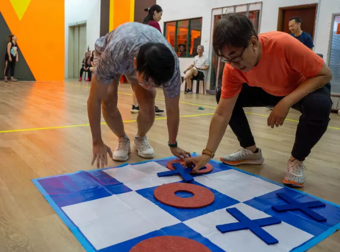 indoor funsical 100 team building in singapore