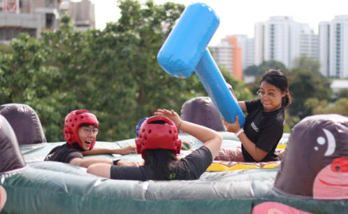 Giant Whack-A-Mole – Outdoor Team Building Activities Singapore