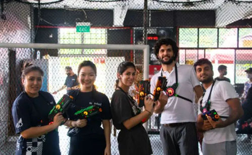 Dive into the heart-pounding world of laser tag fun in Singapore
