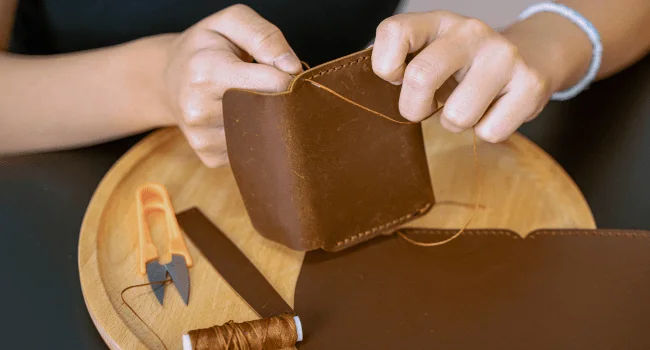 Individual Stitched Leather Workshop Package Singapore
