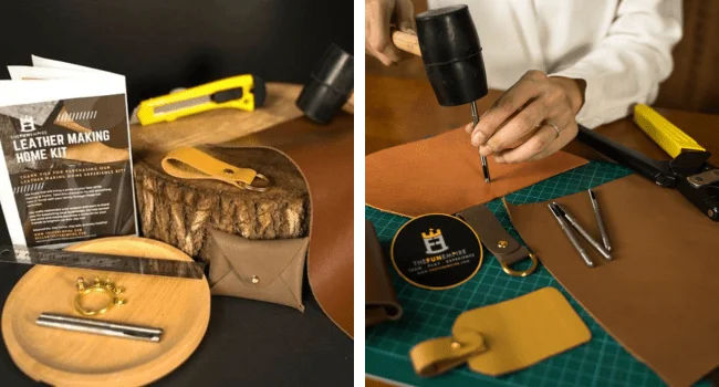 Leather Making Creative Home Kit Singapore