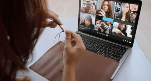 Virtual Stitched Leather Workshop – Learn saddle stitching and create your own leather card holder