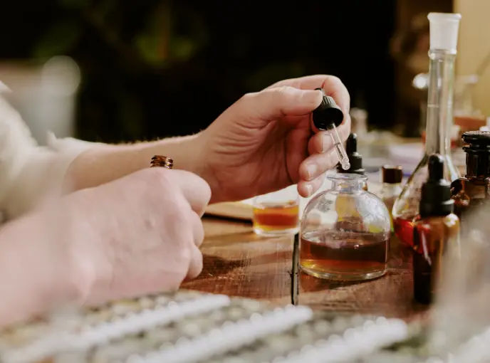Perfume making signature scent workshop team building Singapore