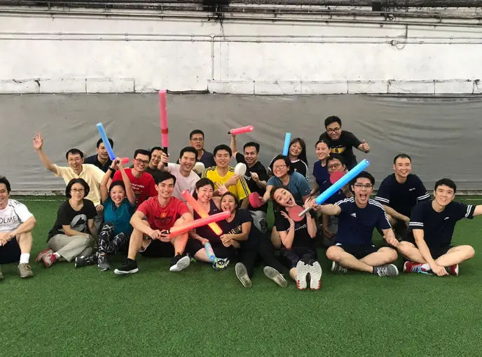 Clients playing Saber Tag