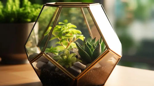 Succulent Sensation Terrarium - Simple Terrarium Ideas Kids Singapore