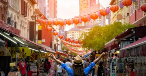 Chinatown Street Market - Night Market Singapore