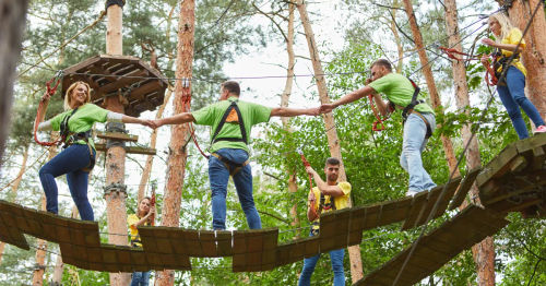 High Ropes Course Adventure