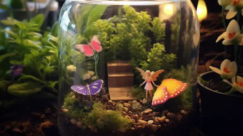 Magical Fairy Garden Terrarium - Simple Terrarium Ideas Kids Singapore