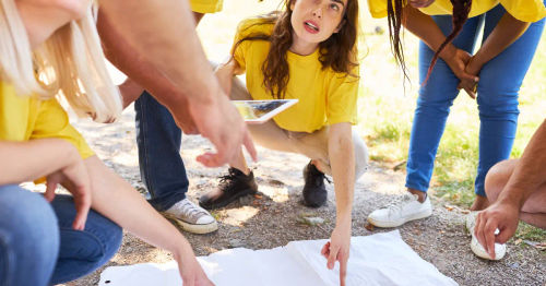 Orienteering Challenge - Best Outdoor Team Building Activities Small Business Singapore