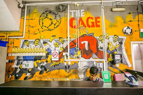 The Cage @ Kallang – Best Team Building Venues Singapore 
