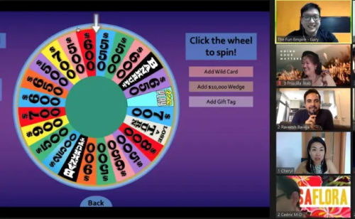 Virtual Game Show - Virtual Team Building Activities (Image from The Fun Empire)