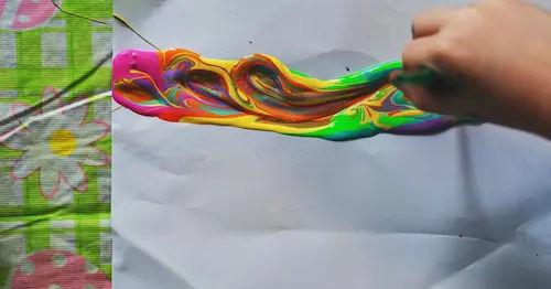 Ice Painting