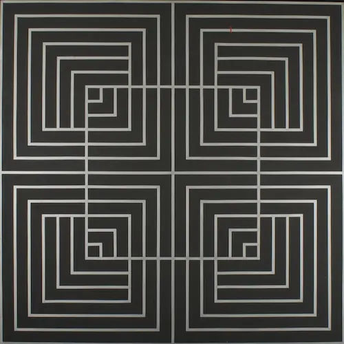 Black and White (c. 1970), Anthony Poon